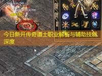 今日新开传奇道士职业解析与辅助技能深度