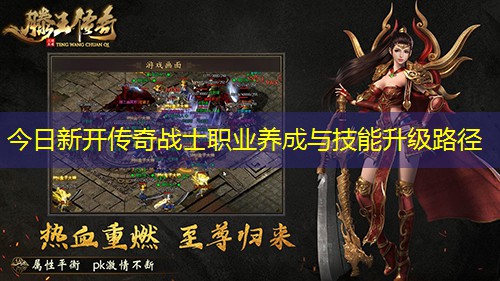 今日新开传奇战士职业养成与技能升级路径